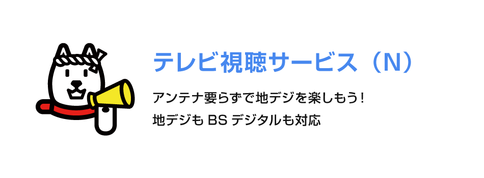 テレビ視聴サービス（N）